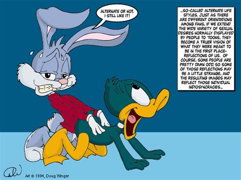 Rule 34 Anthro Buster Bunny Doug Winger Duck Fur Furry Furry Only