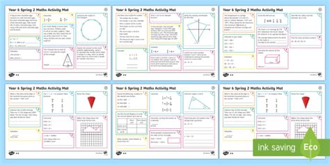 year 6 maths revision mat sats primary resources