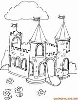 Dibujos Castillos Coloring Castles Recomendados Towers sketch template