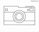 Camera Coloring Pages Template Movie Sheet Kids Library Templates sketch template