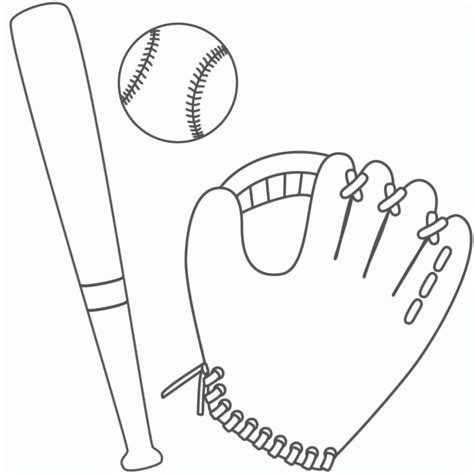 printable softball coloring pages coloring home