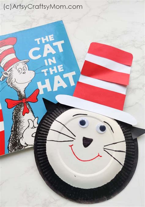 cat   hat craft template