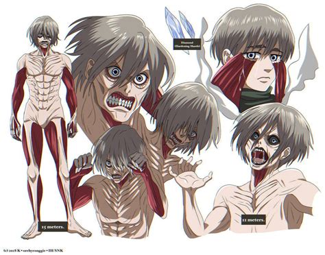 aotsnk oc reference seolfor titan  orehyeonggie attack  titan anime attack