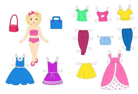 paper doll images stock  vectors adobe stock