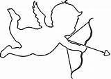 Cupido Outline Coloring Pages Wecoloringpage Character sketch template