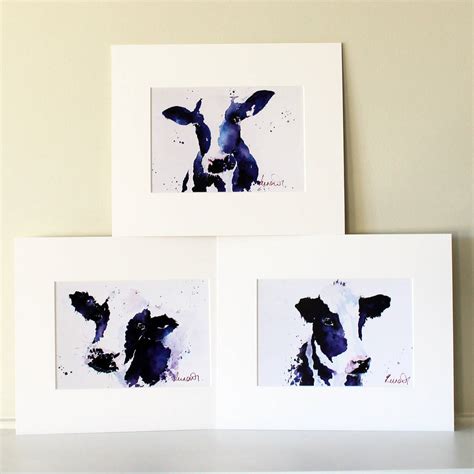 Cow Prints Moo Cow Collection By Luna Harrison