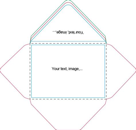 printable envelope template   card  printable templates