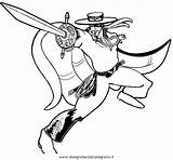 Zorro Colorare Cartone Disegno Personaggio Animato Getdrawings sketch template