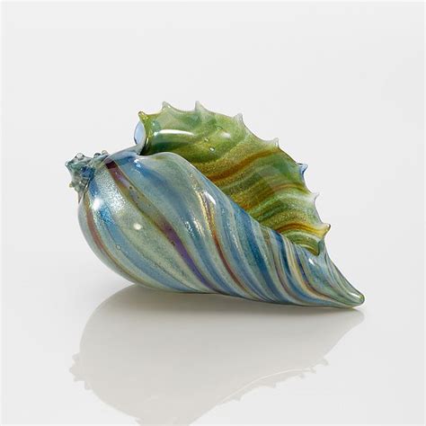Song Of The Sea Art Glass Seashell Ornament Available At