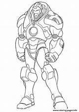 Coloring Pages Ironman Mark A4 Marvel Avengers Printable Iron Man Info Print Color Kids Parentune sketch template