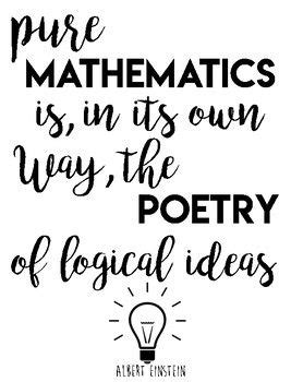 spruce   classroom  math quotes  famous mathematicians