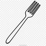 Gabel Garfo Tenedor Fork Cutlery Plato Cuberteria Pngegg sketch template