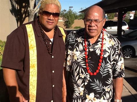 photo of rikishi and his dad from his twitter