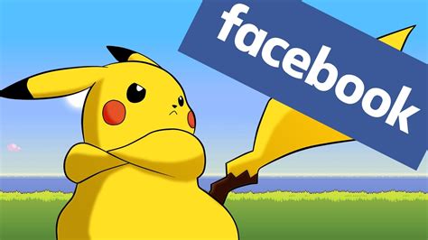 Pikachu On Facebook Pokemon Parody Youtube