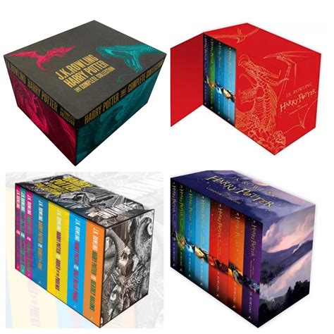complete harry potter  books collection gift box set   rowling