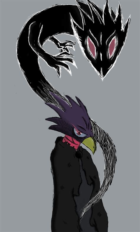 Boku No Hero Academia Fumikage Tokoyami And Dark Shadow Boku No Hero