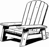 Picnic Chair sketch template