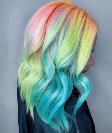 Extravagant Hairstyles And Hair Colors For Women Bold Hair Color