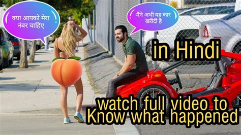 hindi dubbed gold digger prank with hot and sexy girls hoomantv in