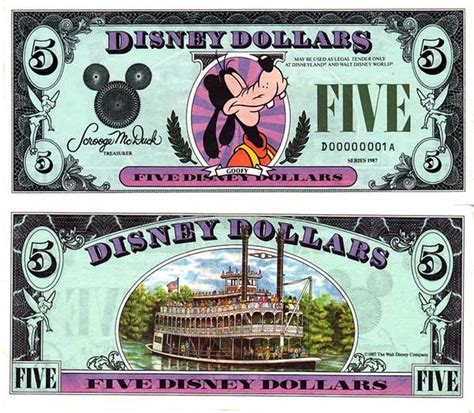 disney dollars  pics