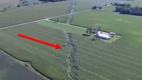 drone spotted   ohio field    weather channel weathercom