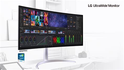 ces  lg introduces extremely wide  curved  monitor