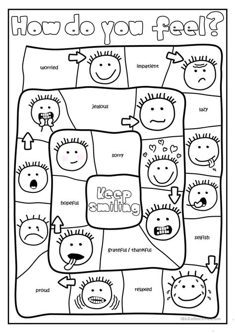 printable emotions coloring pages  preschoolers hoyei nadiah