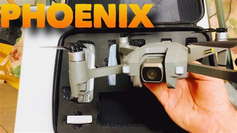 vivitar vti phoenix foldable camera drone unbox  setup youtube