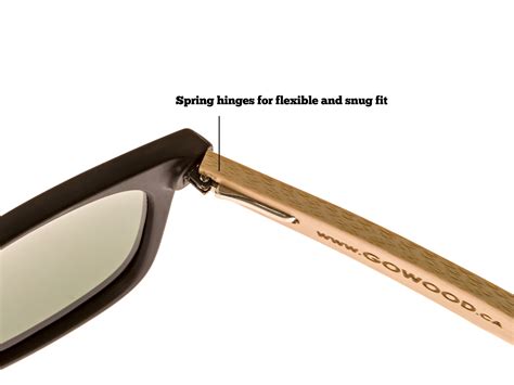 classic wayfarer sunglasses with blue lenses go wood