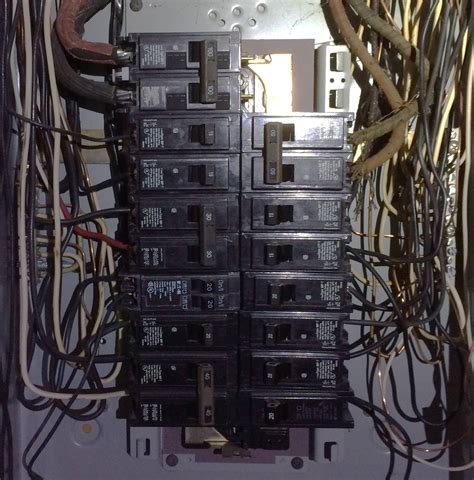 electrical   main service panel require blocks  main breaker love improve life