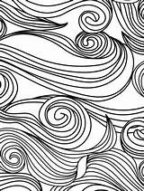 Drawn Illustration Adults Colorists Stockvectors Rechtenvrije Unieke Abstracte Volwassenen Handgetekende Kleuren Vierkante Golven Patroon Getdrawings sketch template