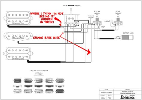ibanez bass wiring diagram
