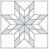 Quilt Pattern Barn Star Patterns Templates Lone Quilting Choose Board Quilts Bing sketch template