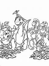 Coloring Land Before Time Pages Printable Color Recommended sketch template