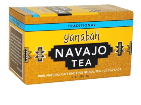 yanabah navajo caffeine free herbal tea 20 tea bags yanabah tea new