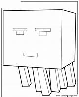 Minecraft Coloring Pages Ghast Craft Mine Scribblefun Printable Cartoon Print Drawing Mobs Nether Cute Color Kids Ghasts sketch template