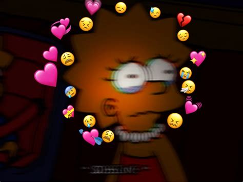 Freetoedit Emojis Simpson Simpsons Sad Cool Aesthetics