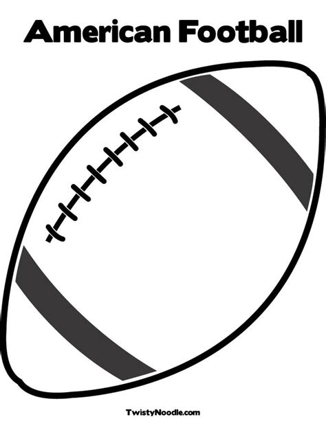 football templates printable