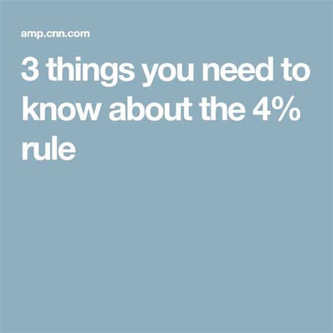 rule rules    investing