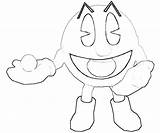 Pac Pacman Printable Clases Clipart sketch template