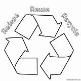 Earth Recycle Coloring Pages Printable Recycling Kids Drawing Clipart Reuse Reduce Soil Pollution Logo Websites Print Cliparts Bigactivities Land Planet sketch template