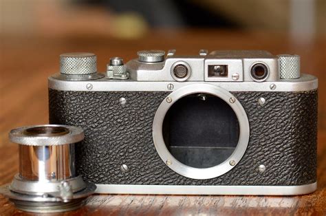 vintage camera house fed   russian rangefinder camera  cm  lens