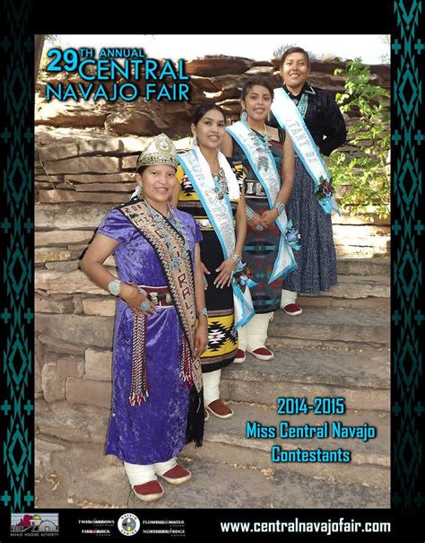 Miss Central Navajo Contestants 2014