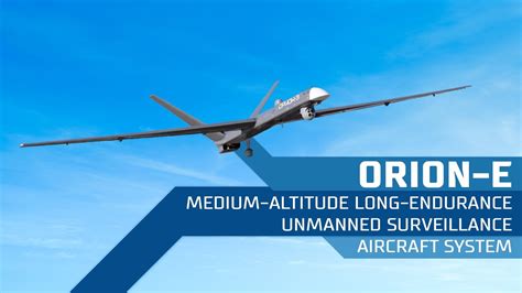 orion  medium altitude long endurance unmanned surveillance aircraft system youtube