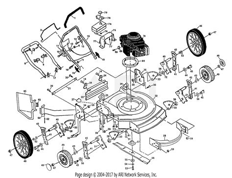 poulan xt riding mower parts poulan pro  briggs  stratton  hp pedal  riding