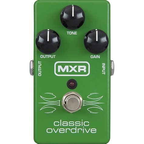 Mxr Cl1 Classic Overdrive Guitar Effects Pedal Music123