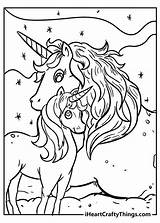 Iheartcraftythings Unicorns sketch template