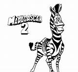 Madagascar Marty Zebra Colorare Egidijus Dibuix Disegni Acolore Dibuixos Cat sketch template