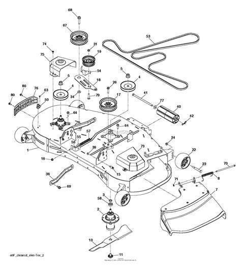 craftsman gt mower deck belt diagram diagram niche ideas