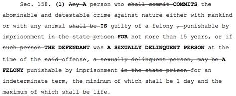 michigan bans anal and oral sex penalty 15 years in prison